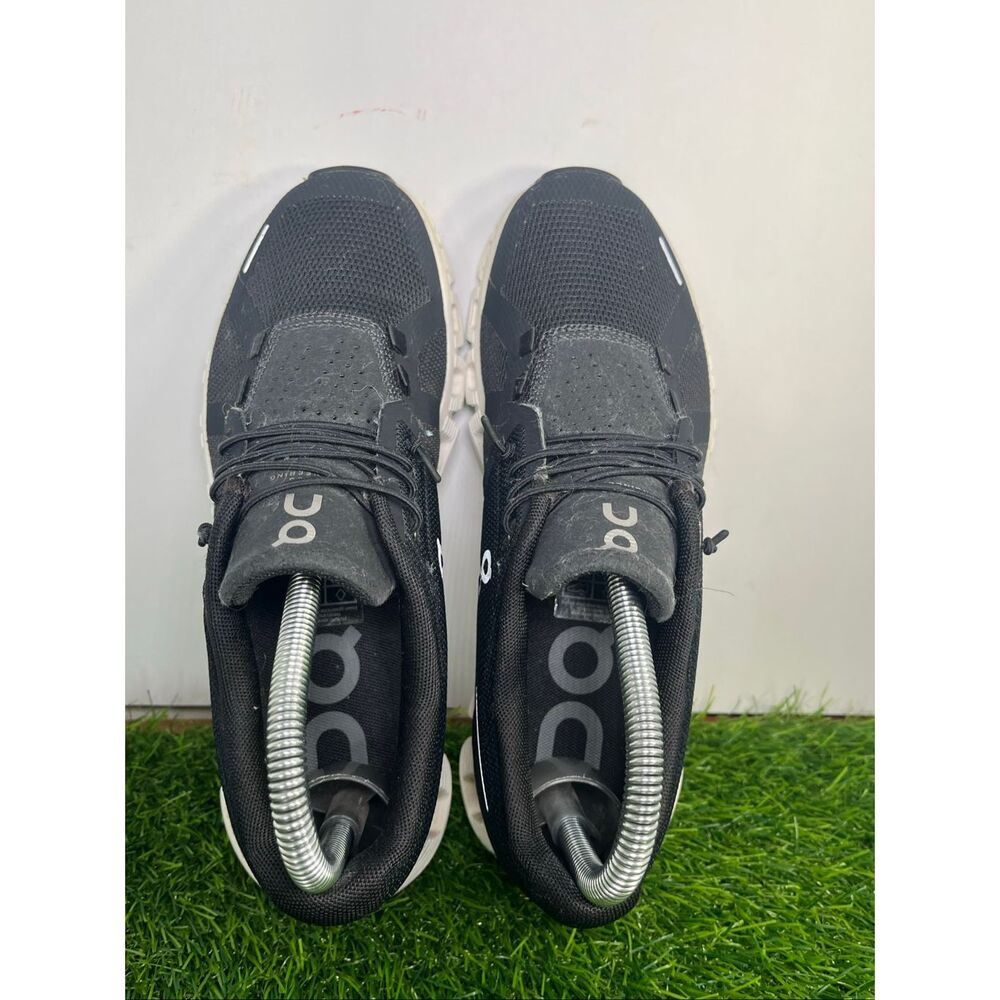 On Running Cloud Black White Running Shoes Women’s Size 7 EU 38 - Picture 6 of 9